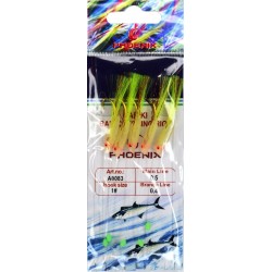 Самодур рибальський, Phoenix A0083, 5 гачків, розмір №1